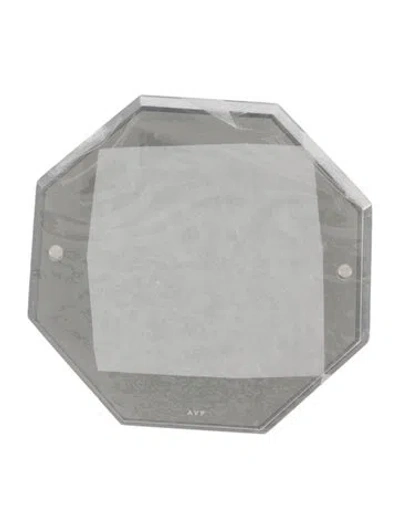 Pre-owned Alexandra Von Furstenberg Bolt Picture Frame In Gray
