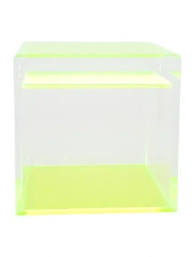 Pre-owned Alexandra Von Furstenberg Cubic Treasure Box