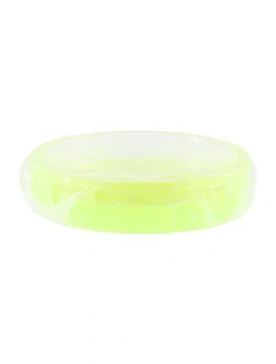 Pre-owned Alexandra Von Furstenberg Extra Large Infinity Bowl In Green