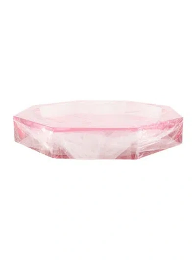 Pre-owned Alexandra Von Furstenberg Extra Large Nut N Bowl In Pink