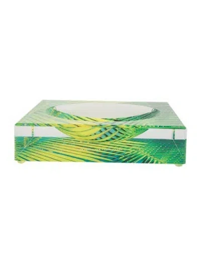Pre-owned Alexandra Von Furstenberg Large Palm Candy Bowl