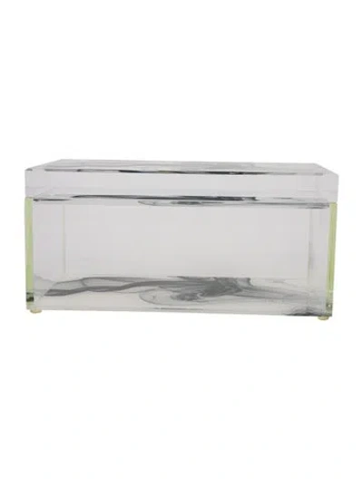 Pre-owned Alexandra Von Furstenberg Large Treasure Box In Black