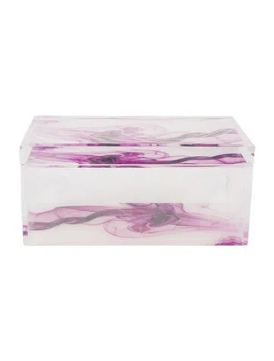 Pre-owned Alexandra Von Furstenberg Large Treasure Box In Pink