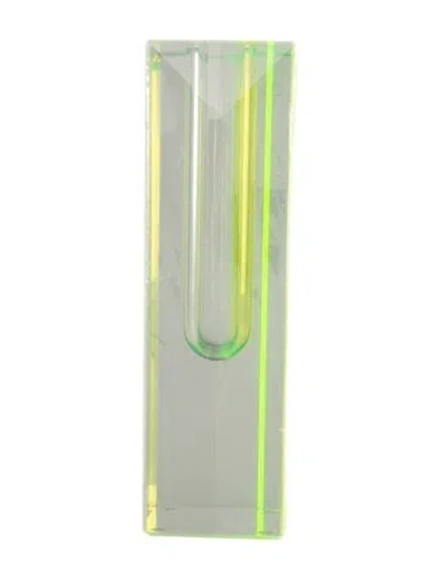 Pre-owned Alexandra Von Furstenberg Limited Edition Eclipse Vase In Green