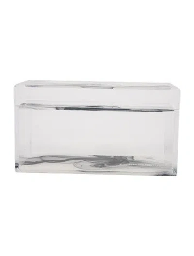 Pre-owned Alexandra Von Furstenberg Medium Smoke Treasure Box In Multi