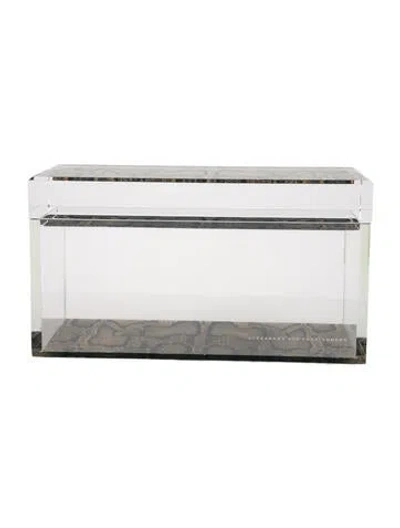 Pre-owned Alexandra Von Furstenberg Medium Snake Treasure Box
