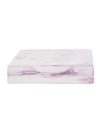 Pre-owned Alexandra Von Furstenberg Smoke Petite Candy Bowl In Pink