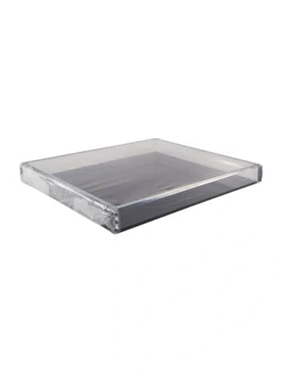 Pre-owned Alexandra Von Furstenberg Soulmate Tray In Blue