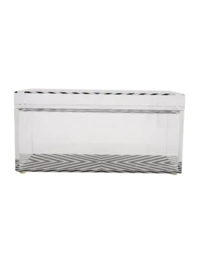Pre-owned Alexandra Von Furstenberg X-print Largetreasure Box In Multi
