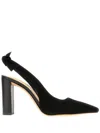 ALEXANDRE BIRMAN 100MM SUEDE PUMPS