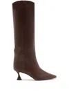 Alexandre Birman 60mm Brena Knee-high Boots In Brown
