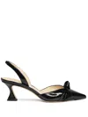 Alexandre Birman Clarita Bell 85mm Slingback Pumps In Black