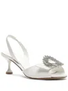 Alexandre Birman Easy Madelina Slingback Sandal In White