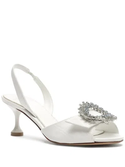 Alexandre Birman 60mm Madelina Sandals In White
