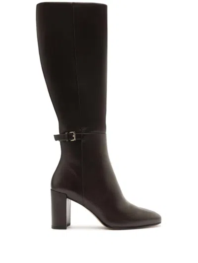 Alexandre Birman 70mm Candance Knee-high Boots In Brown