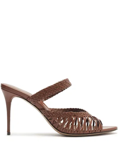 ALEXANDRE BIRMAN 85MM AGATHA SANDALS