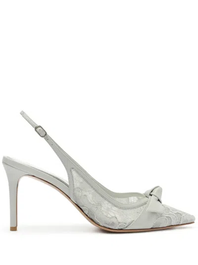 Alexandre Birman 85mm Clarita Heeled Pumps In Gray
