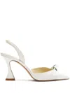 Alexandre Birman 85mm Clarita Pumps In White