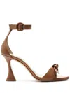 Alexandre Birman 85mm Clarita Sandals In Brown