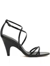 Alexandre Birman 85mm Lory Sandals In Animal Print