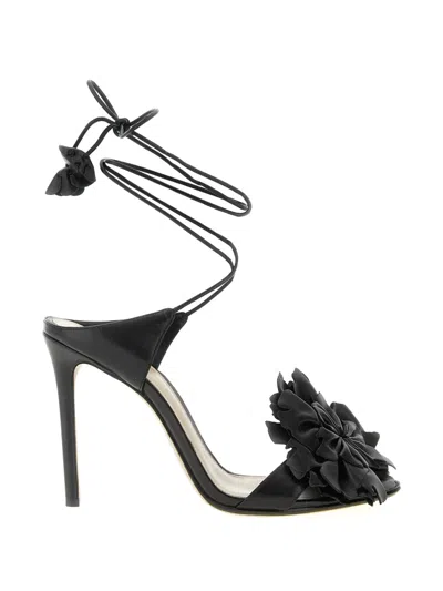 Alexandre Birman Agua By Agua Bendita Ornela Ankle-strap Sandals In Black
