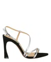 Alexandre Birman Alana Heel Sandals In Black