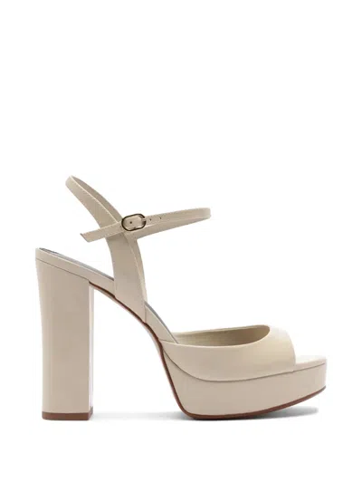 Alexandre Birman Amy Platform Sandals In Neutral