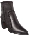 Alexandre Birman Benta Leather Bootie In Black