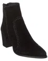 Alexandre Birman Benta Suede Bootie In Black