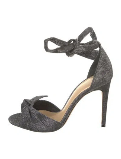 Pre-owned Alexandre Birman Bow Accents Sandals
