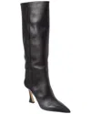 Alexandre Birman Brena 85 Leather Knee-high Boot In Black