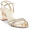 Alexandre Birman Caged Ankle Strap Sandal In Multi