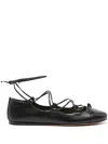 Alexandre Birman Clarita Bow-detailing Ballerina Shoes