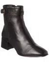 Alexandre Birman Candance 40 Leather Bootie In Black