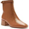 Alexandre Birman 40mm Candance Ankle Boots In Toast
