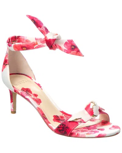 Alexandre Birman Clarita 60 Satin Sandal In Red