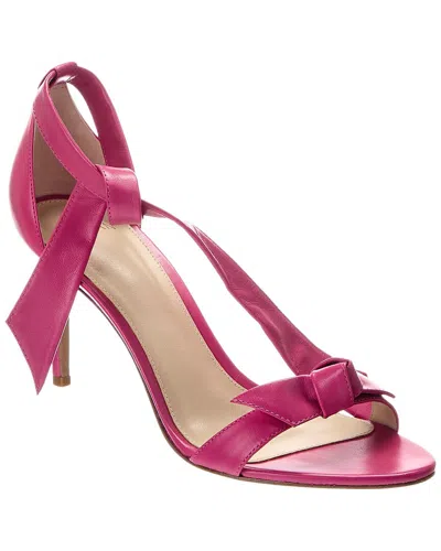 Alexandre Birman Clarita 75 Leather Sandal In Pink