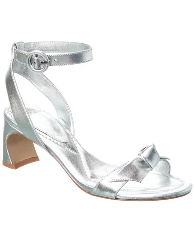 ALEXANDRE BIRMAN CLARITA BAR HEEL 60 LEATHER SANDAL