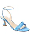 Alexandre Birman Clarita Bell 60 Grosgrain Sandal In Blue