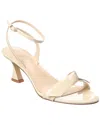 Alexandre Birman Clarita Bell 60 Patent Sandal In White