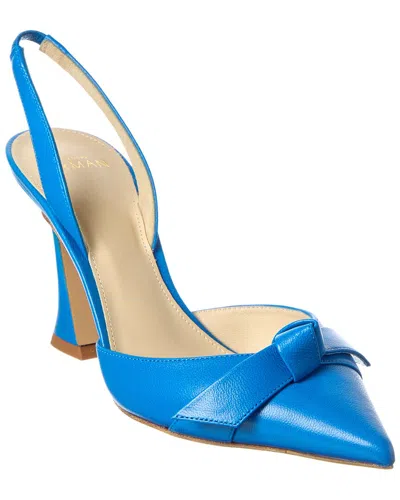 Alexandre Birman Clarita Bell 85 Leather Slingback Pump In Multi
