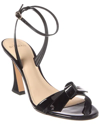 Alexandre Birman Clarita Bell 85 Patent Sandal In Black