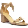 Alexandre Birman Clarita Block Heel Sandal In Brown