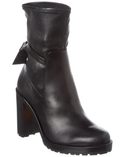 Alexandre Birman Clarita Leather Boot In Black