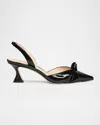 Alexandre Birman Clarita Bell 85mm Slingback Pumps In Black