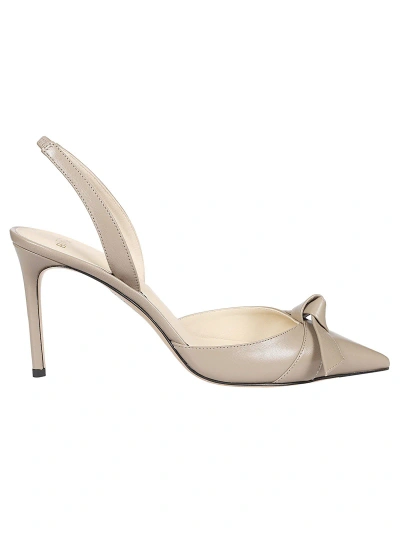 Alexandre Birman Clarita Slingback Sandals In Brown