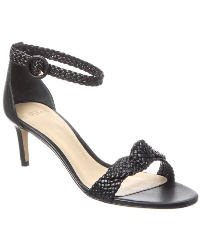 Alexandre Birman Clarita Tresse 60 Woven Leather Sandal In Black