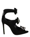 Alexandre Birman Crystal-embellished Carly Heeled Sandals In Multi
