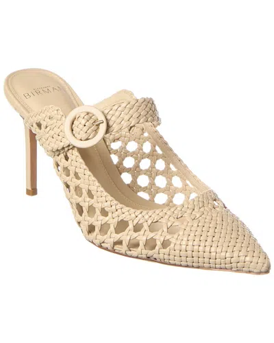 Alexandre Birman Dallas 85 Leather Mule In White