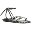 Alexandre Birman Donna Sandals In Black/chalk